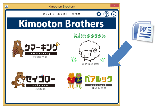 Kimooton Brothers̃EBhEWordt@Chbv